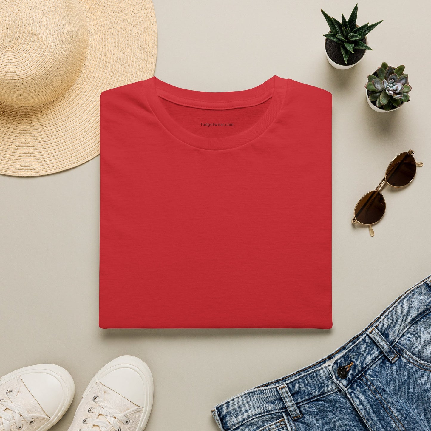 Highway to Hell — Everyday Crewneck Tee (design on back)