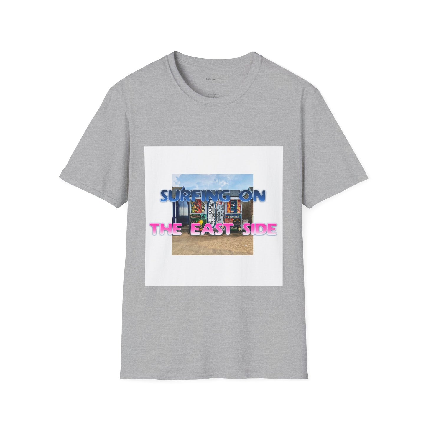 Surfing on the East Side - Crew Neck Tee