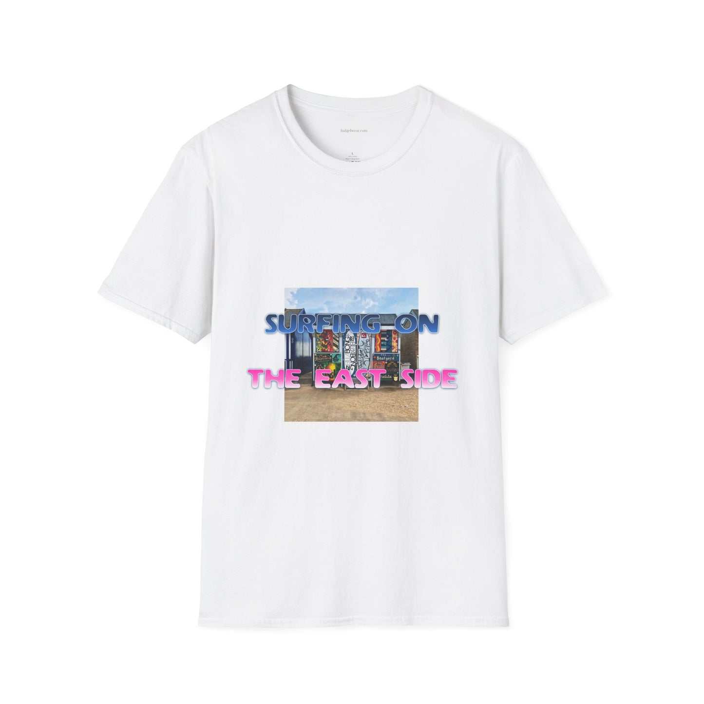 Surfing on the East Side - Crew Neck Tee