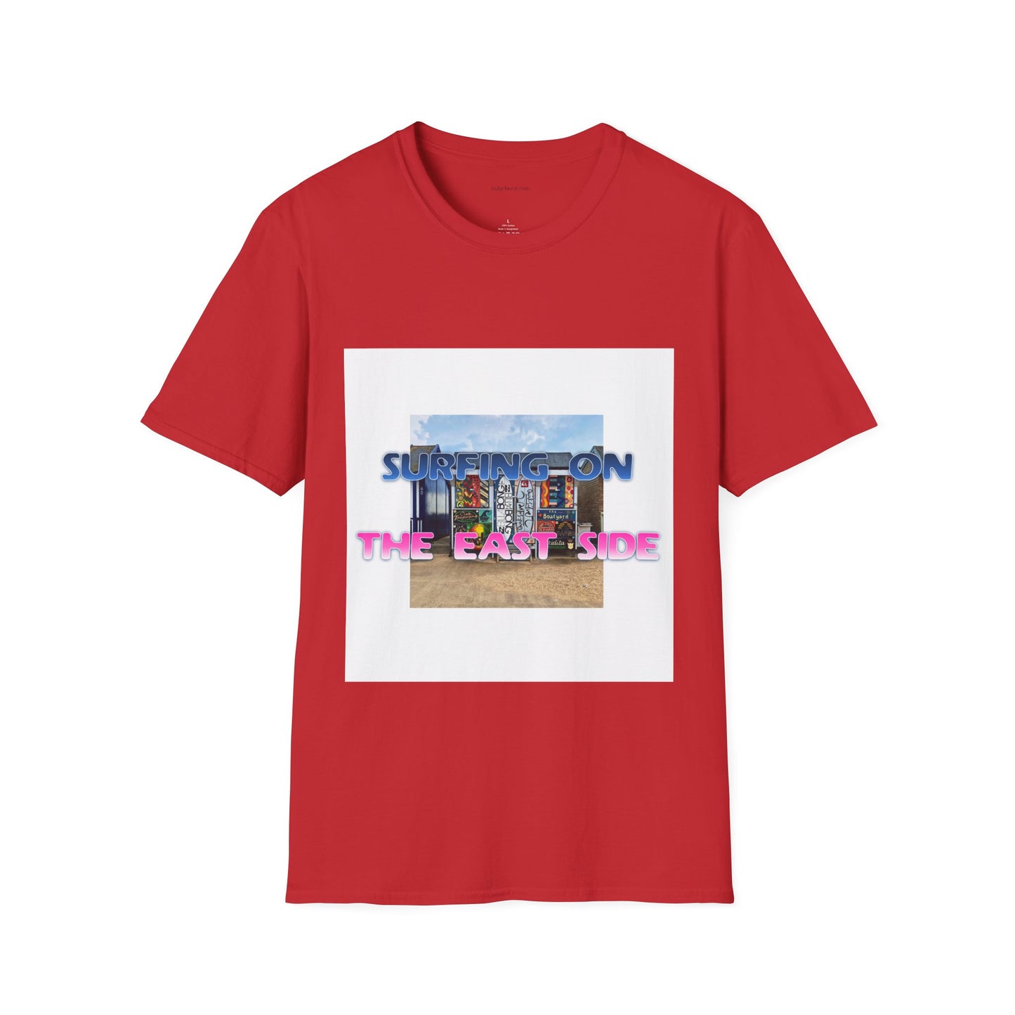 Surfing on the East Side - Crew Neck Tee