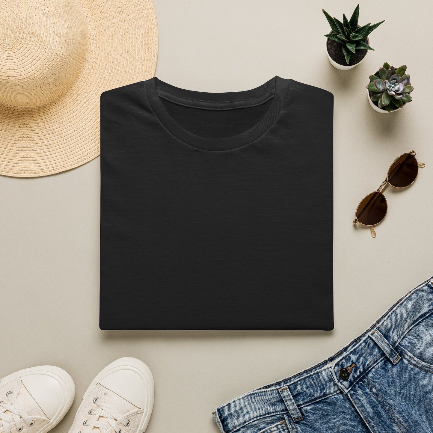 Highway to Hell — Everyday Crewneck Tee (design on back)